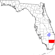 Map of Broward County Florida Highlighting Broward County.svg