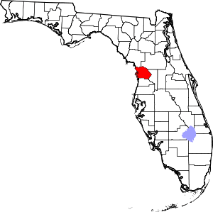 Citrus County FL Map