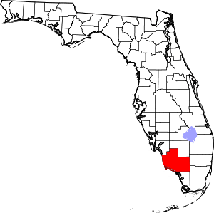 Collier County FL Map