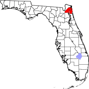Duval County FL Map