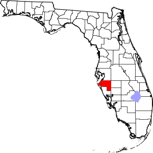 Manatee County Map